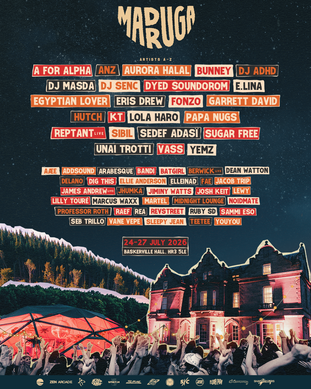 Madruga Festival 2026 event poster