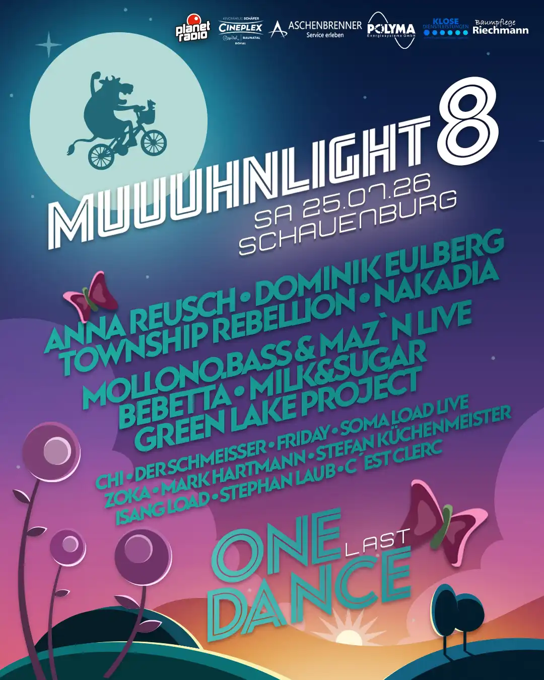 MUUUHNLIGHT Festival event poster