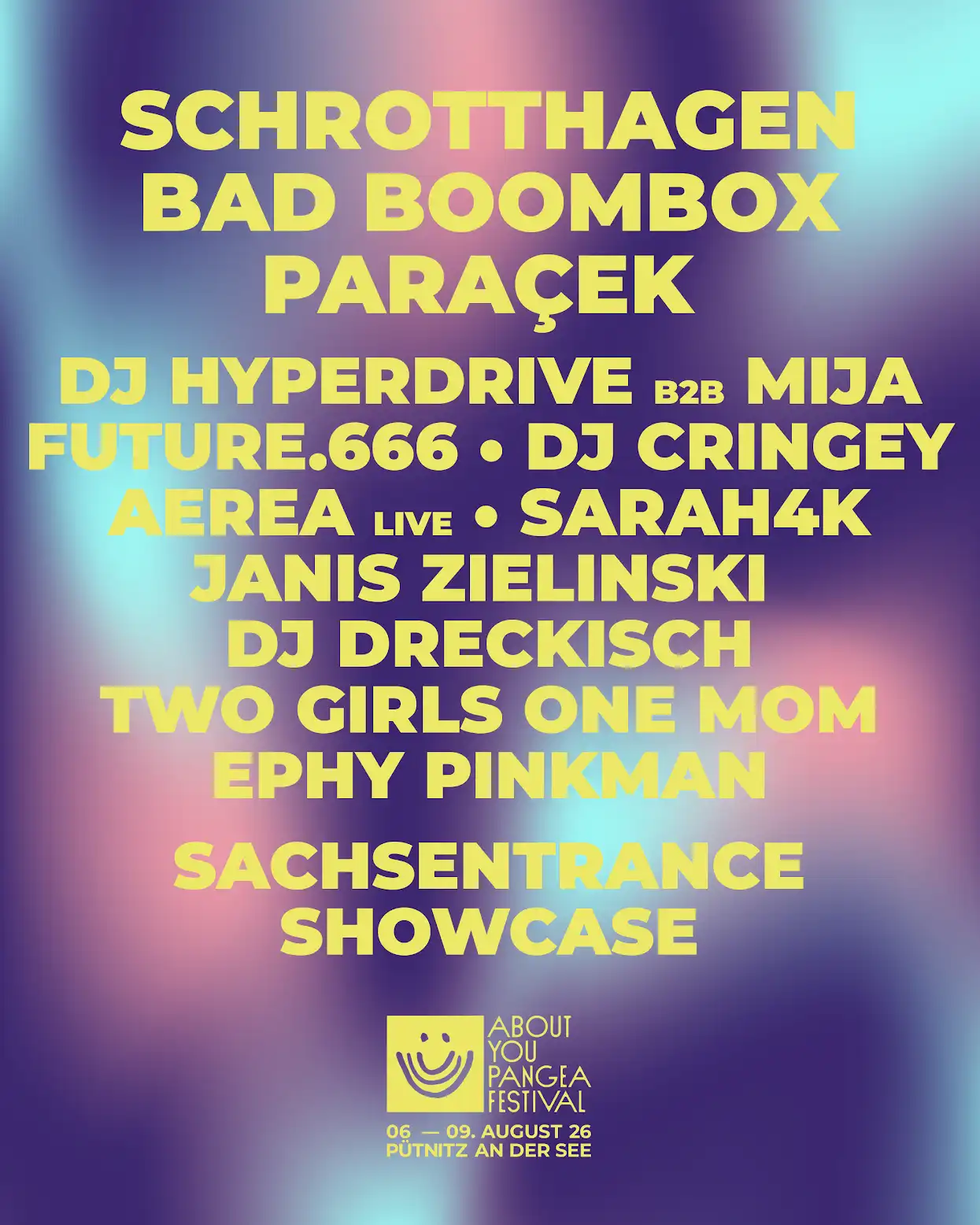 About You Pangea Festival 2026 event poster
