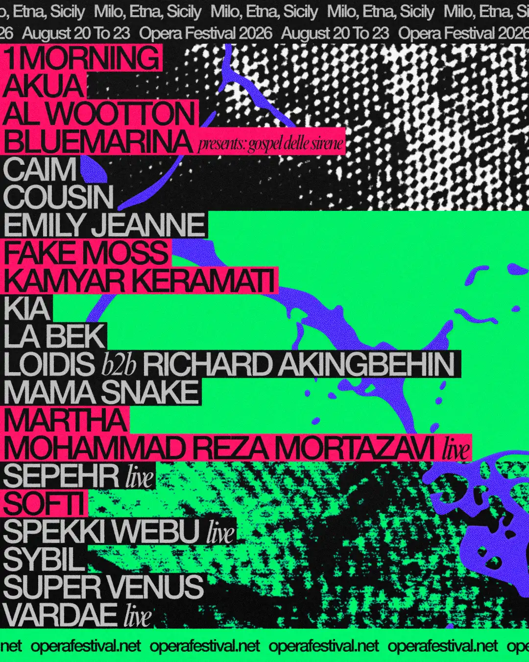 Opera Festival 2026 event poster