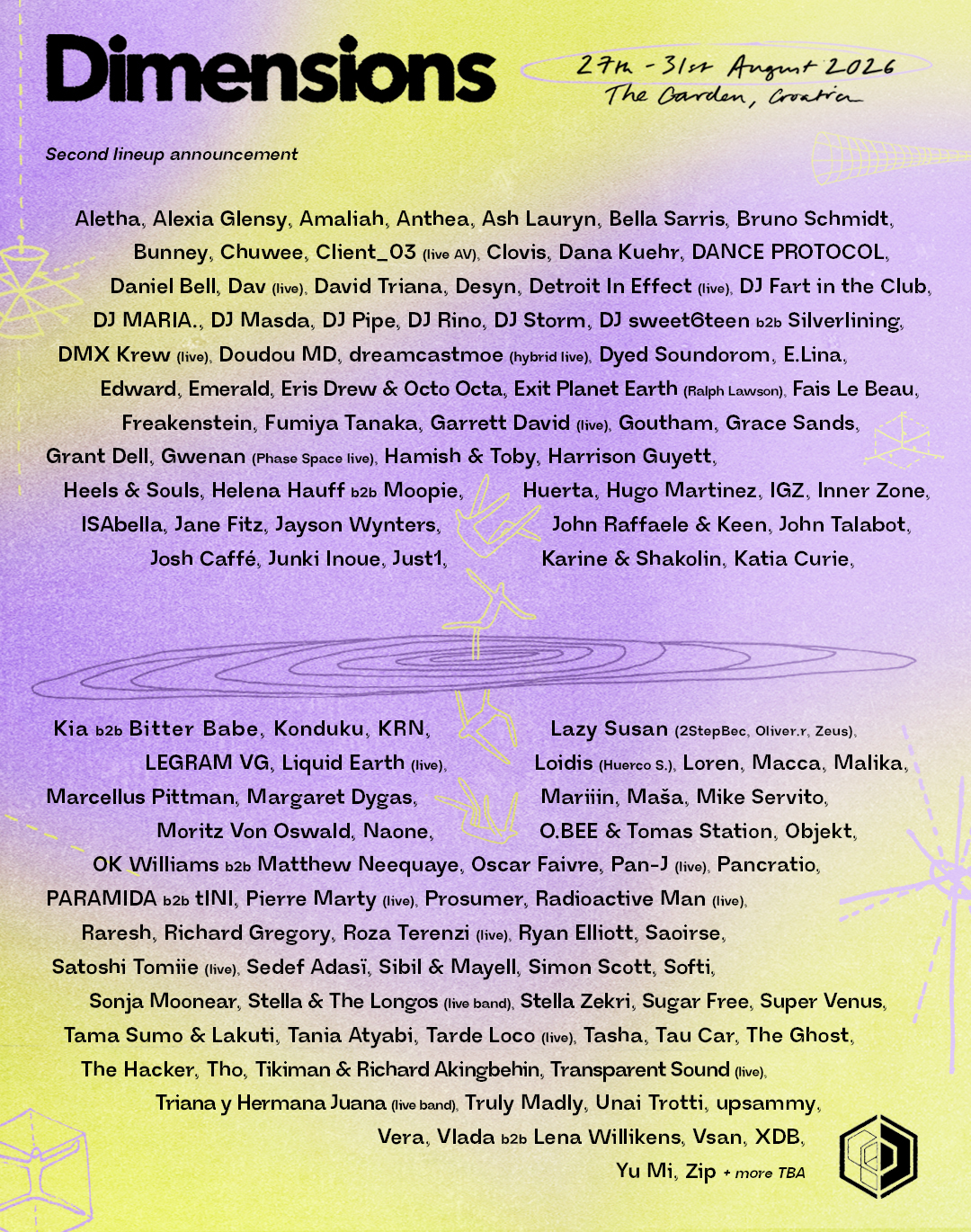 Dimensions Festival 2026 - Regional Tickets event poster