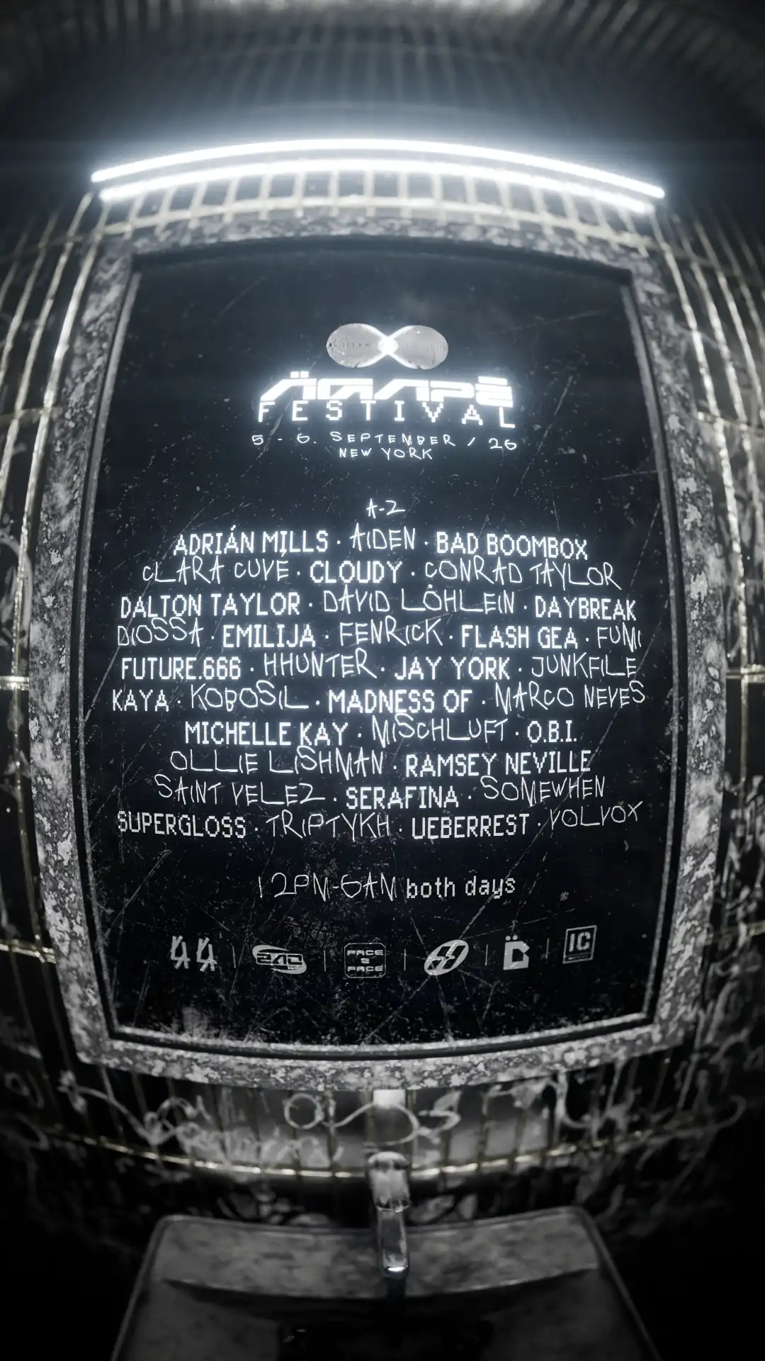 AGAPĒ FESTIVAL event poster