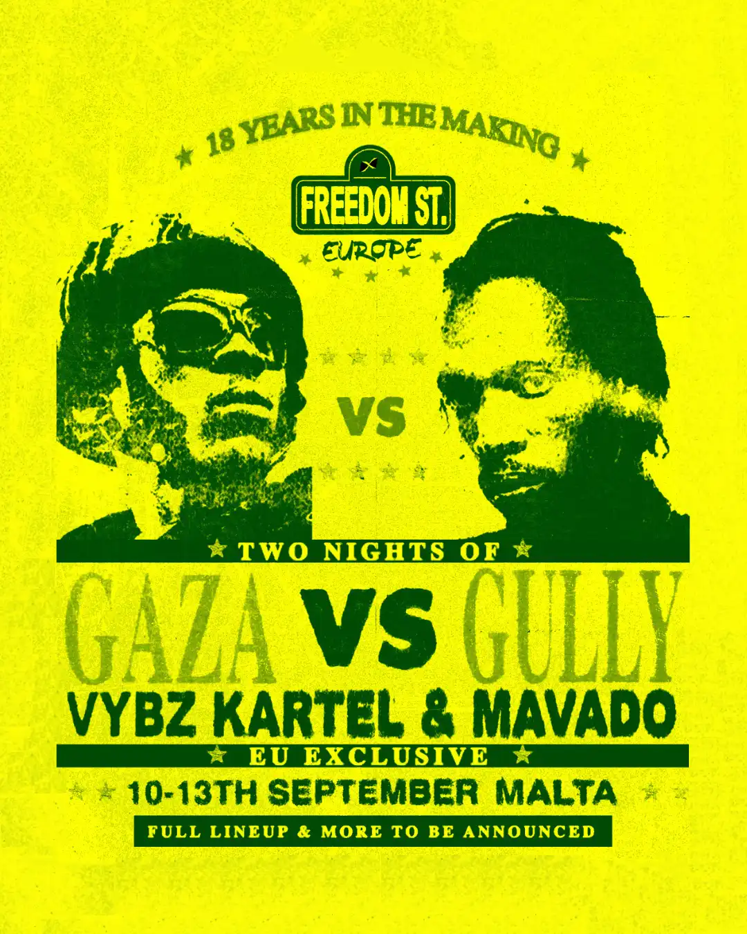 Freedom Street Festival 2026 event poster
