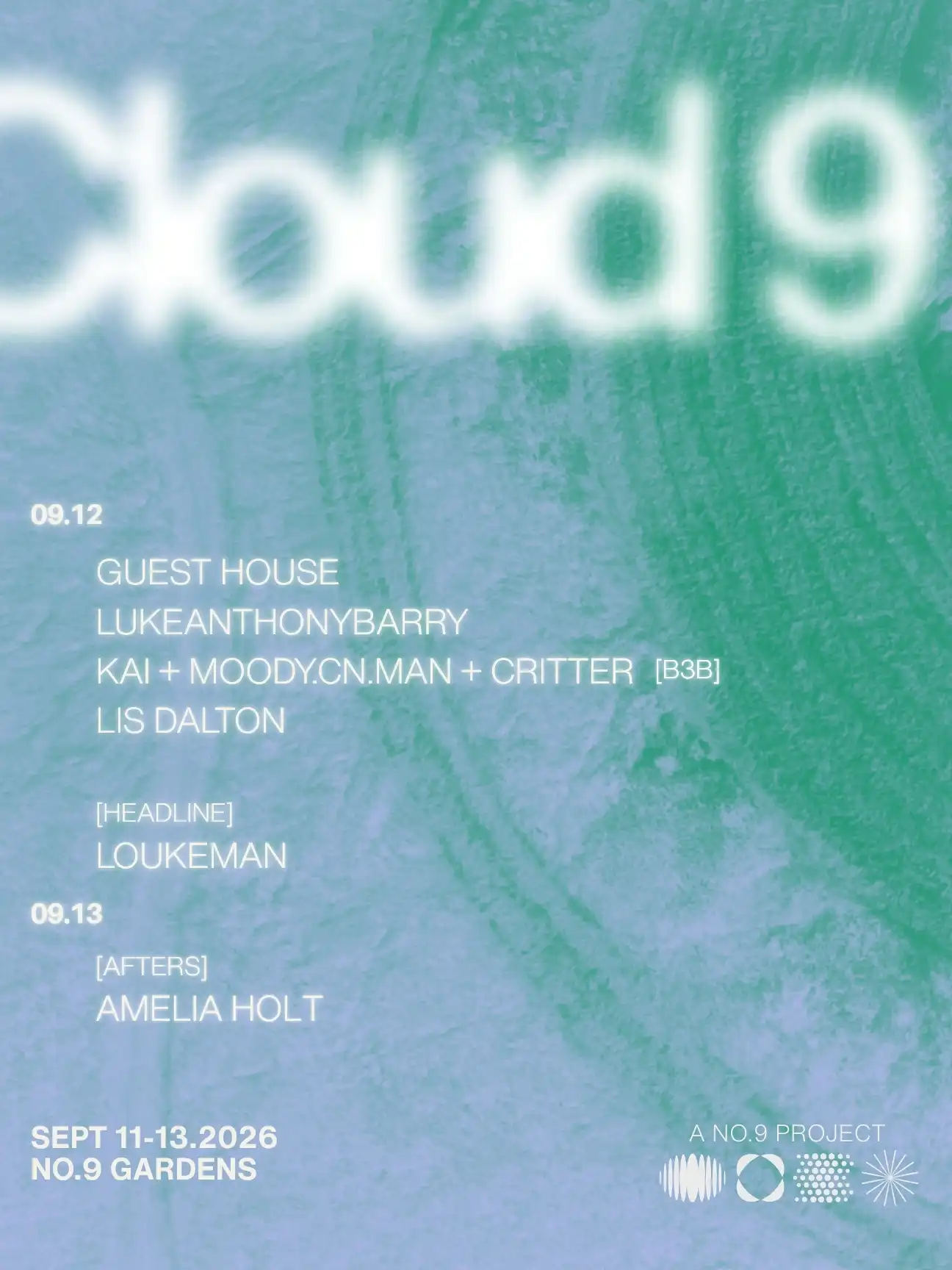 Cloud 9 Music & Eco-Art Festival event poster