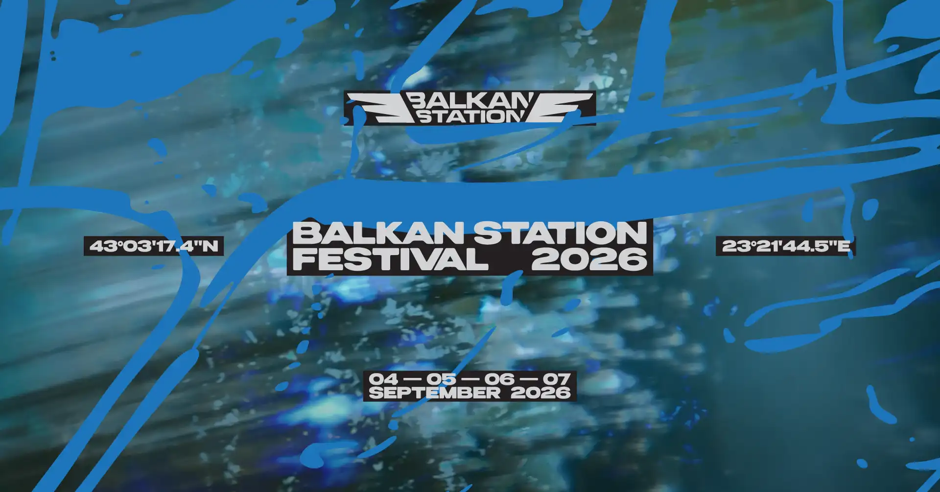 Balkan Station Festival 2026 event poster