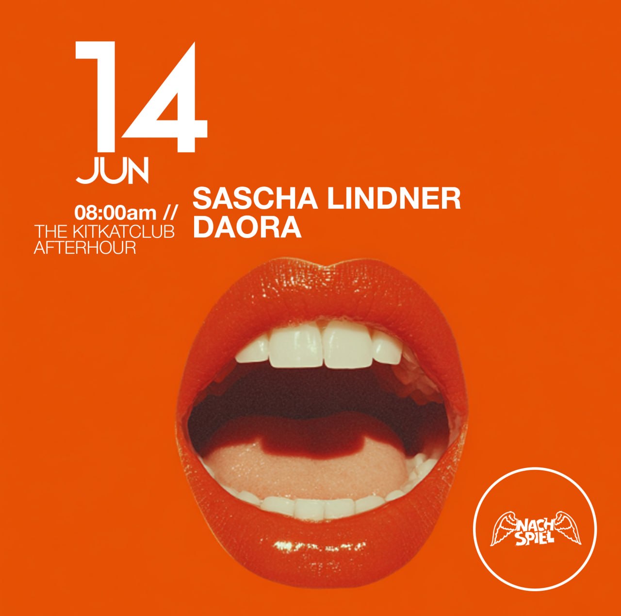 Nachspiel event poster
