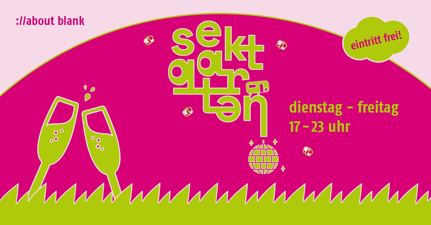 ://sektgarten x sekt De La Musique [free entry & open air] event poster