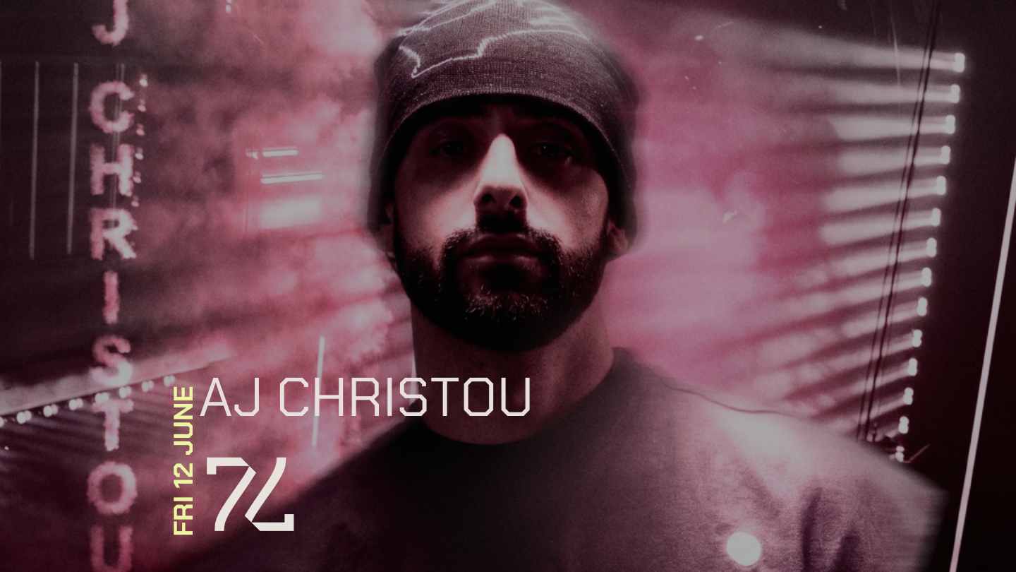 77: AJ Christou & Francisco Allendes event poster
