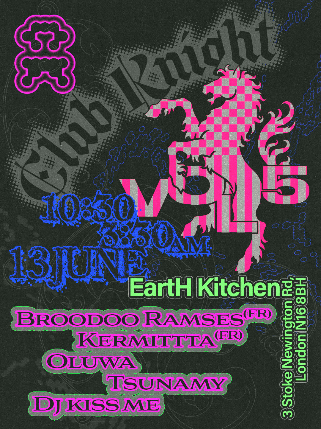 CLUB KNIGHT VOL. 5 event poster