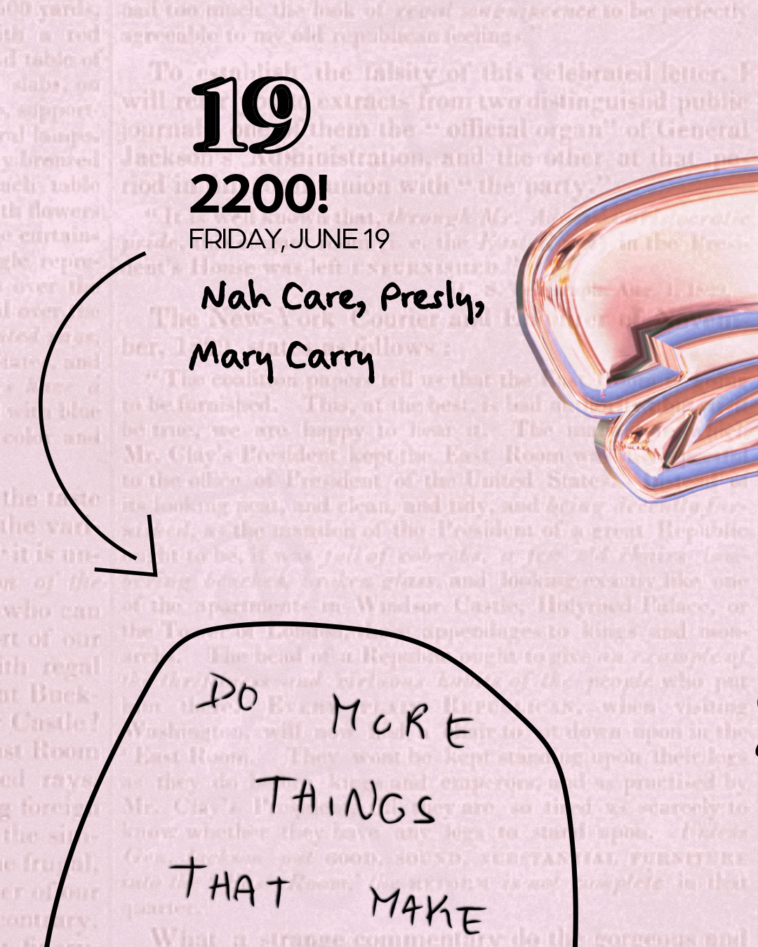 2200 event poster