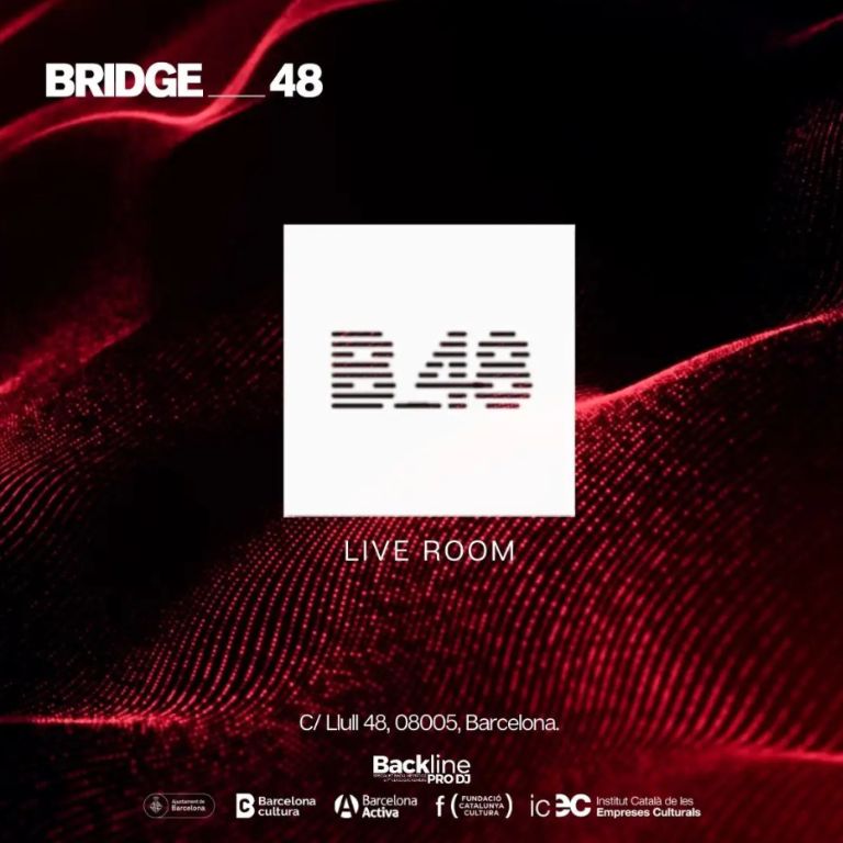BRIDGE LIVE x SINCRONIK event poster