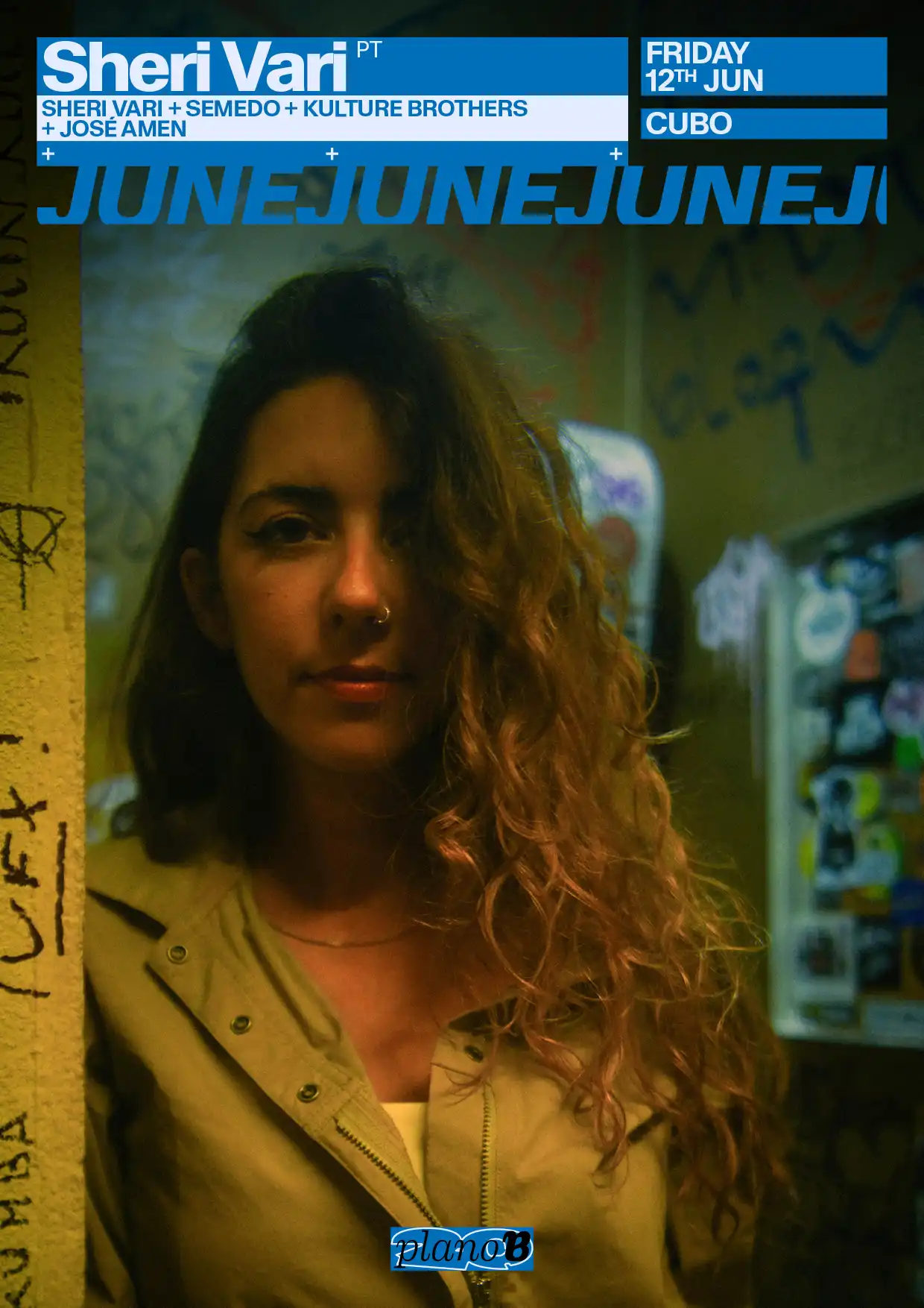 Sheri Vari + Semedo event poster