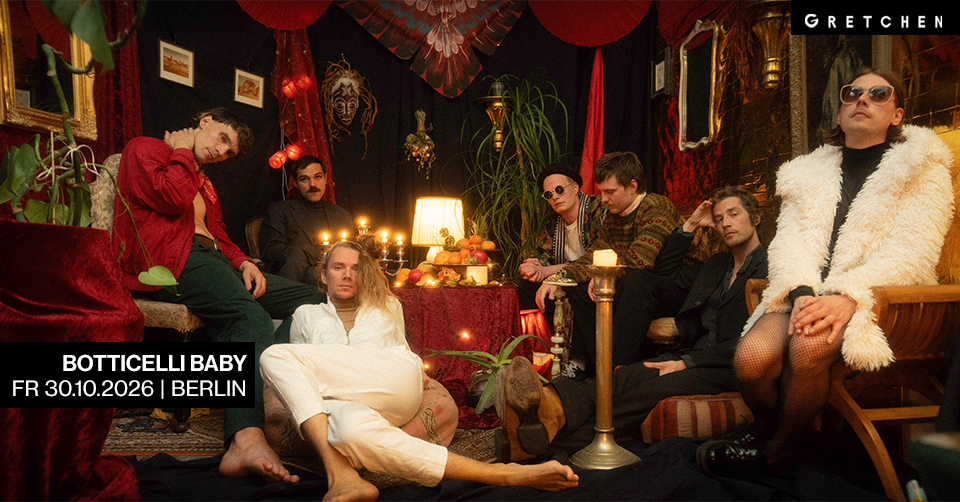 15 Years Gretchen: BOTTICELLI BABY *live event poster