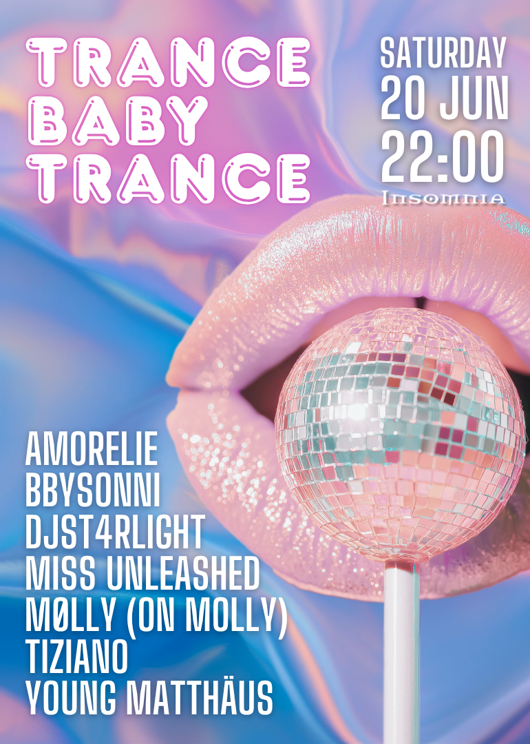 Trance Baby Trance – Kinky Trance Party event poster