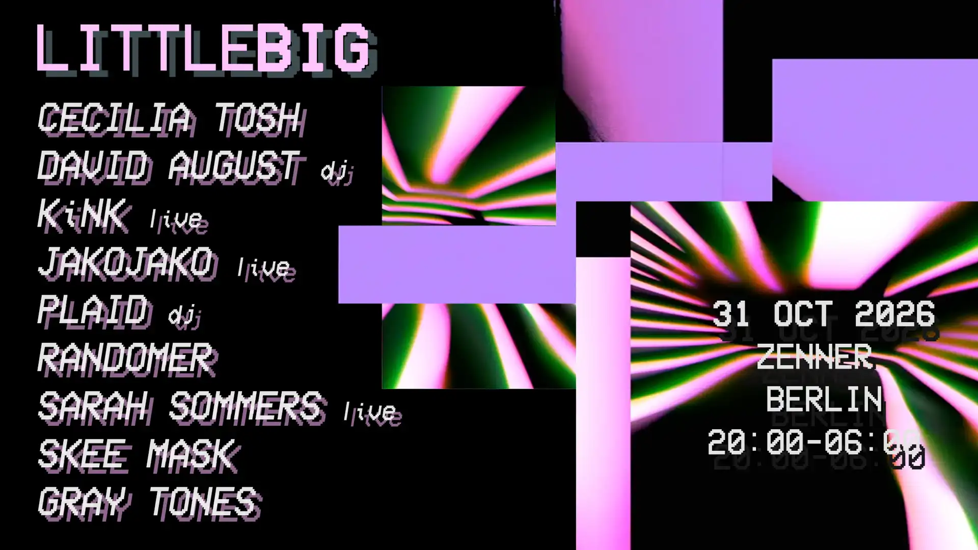 LITTLEBIG event poster