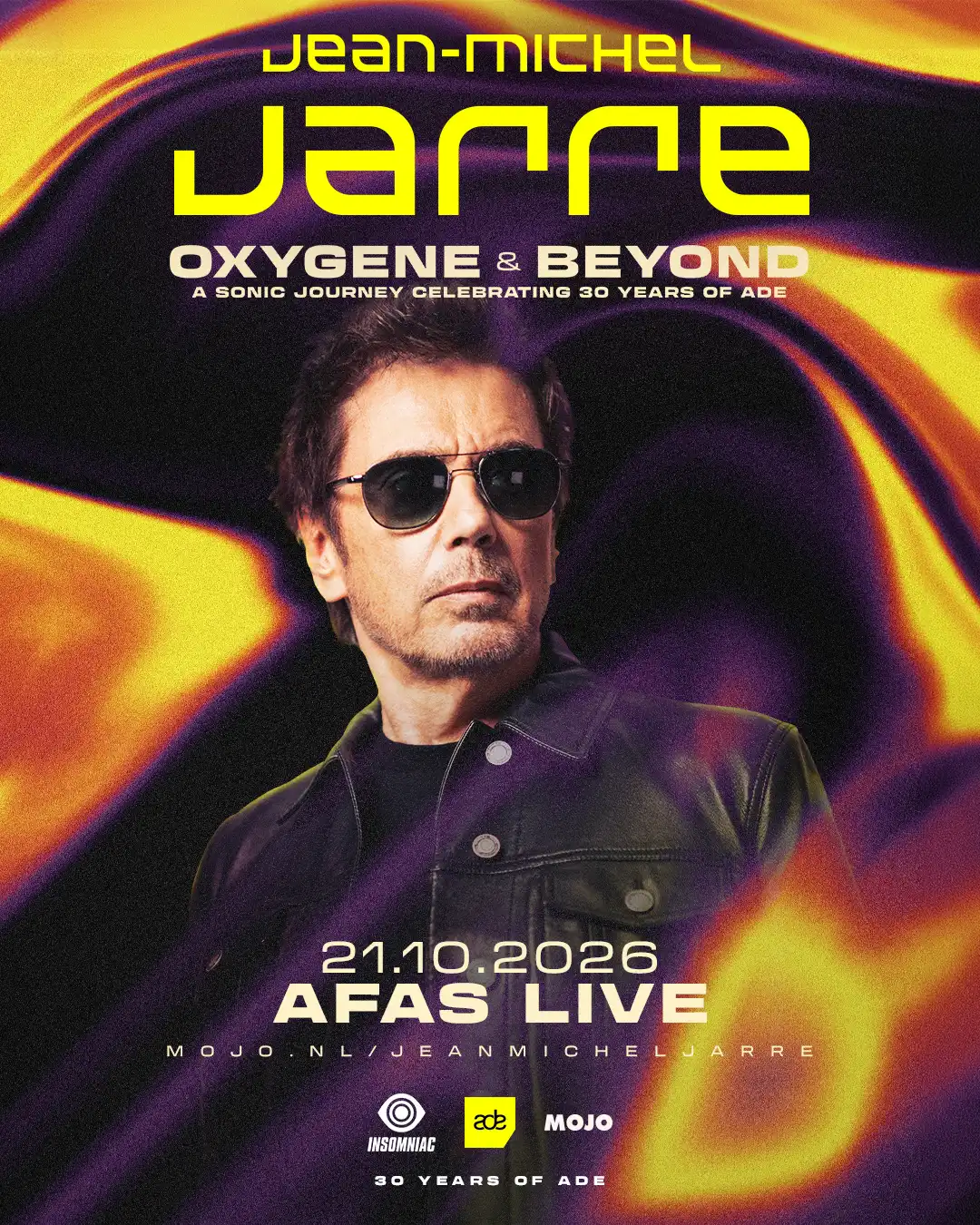 Jean-Michel Jarre: OXYGENE & BEYOND: A Sonic Journey Celebrating 30 Years of ADE event poster