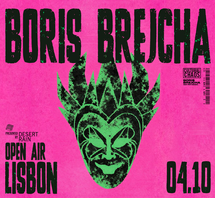 Boris Brejcha - Lisbon 2026 event poster