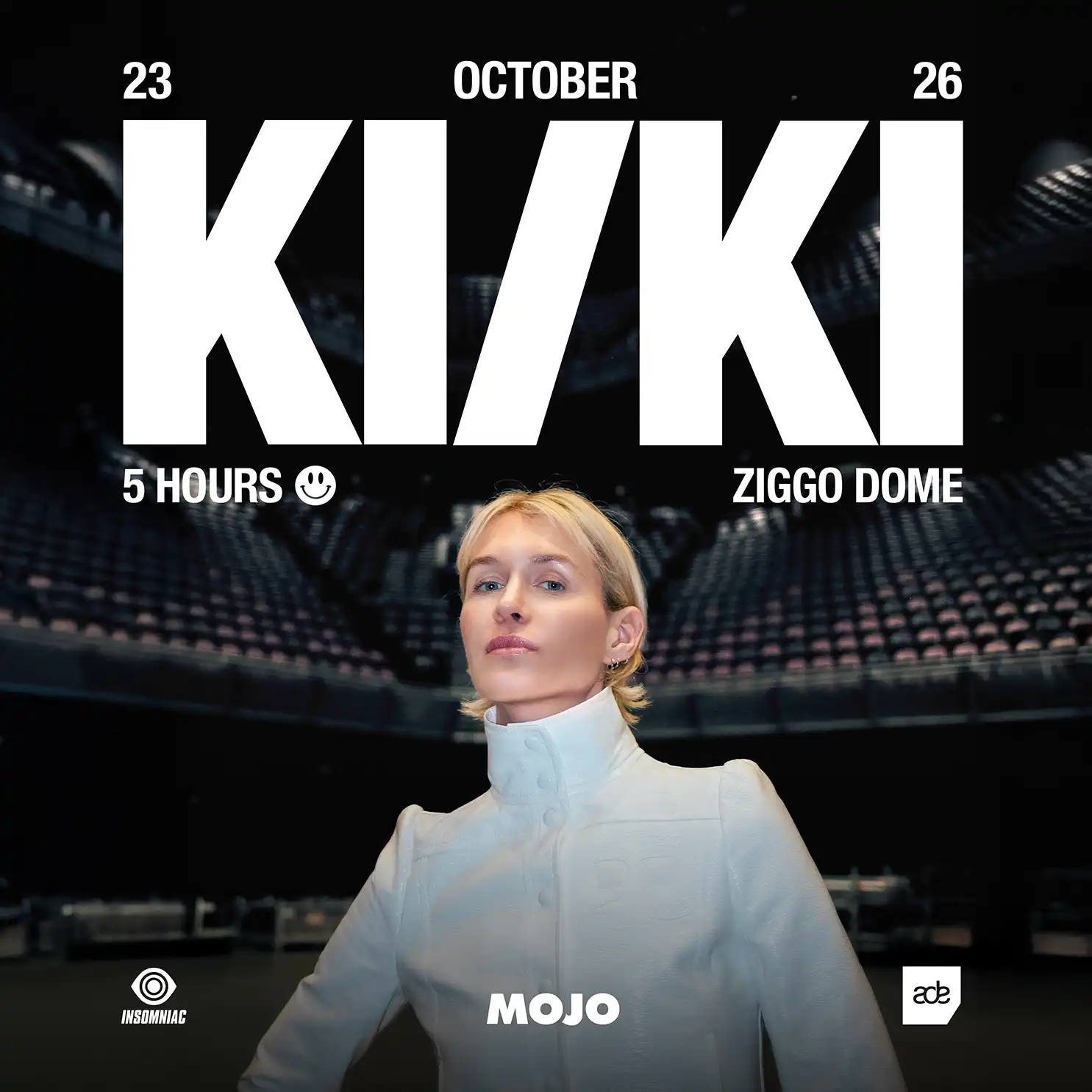 KI/KI 5 HOURS DAY/2 - ADE 2026 event poster