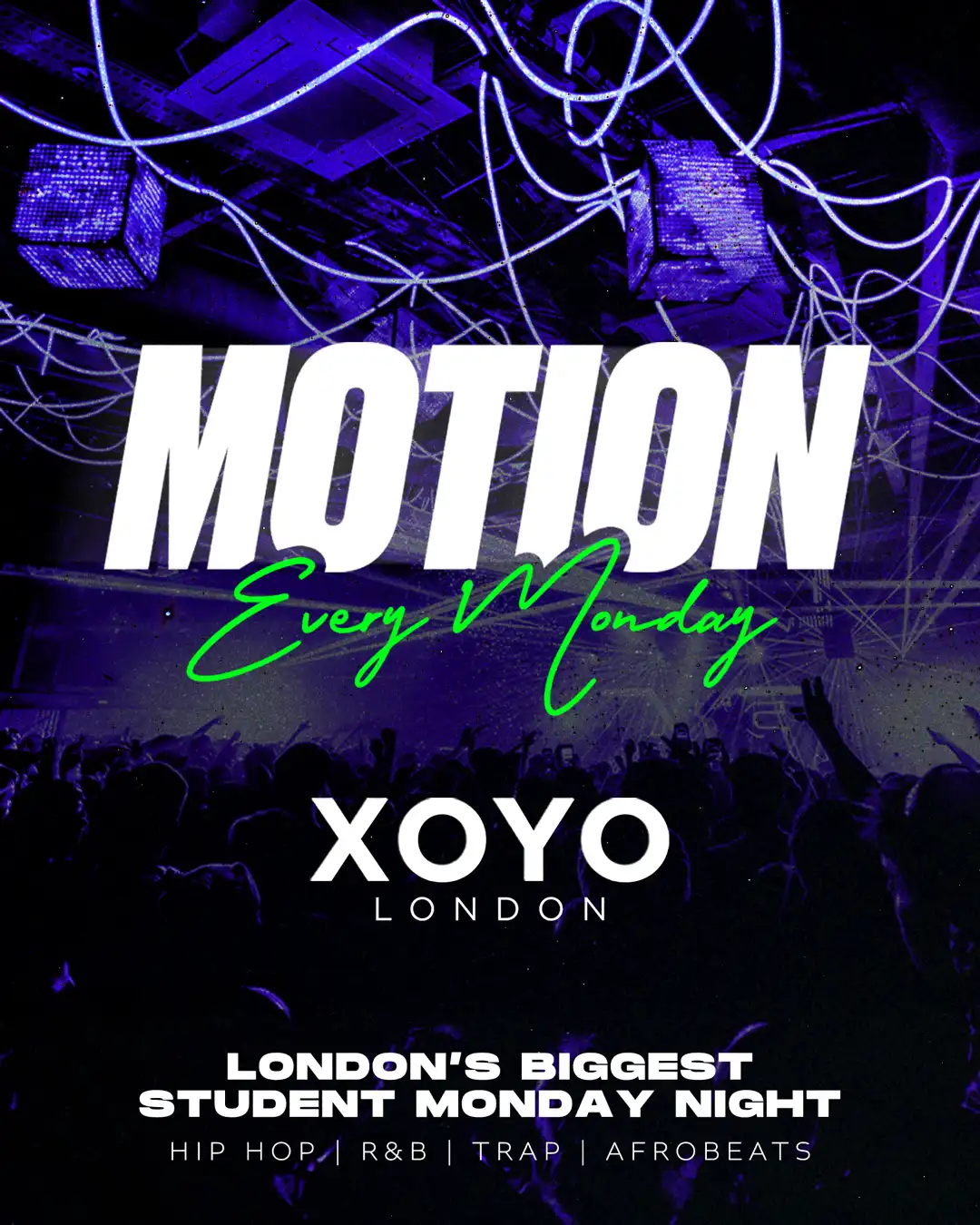 MOTION Every Monday event poster