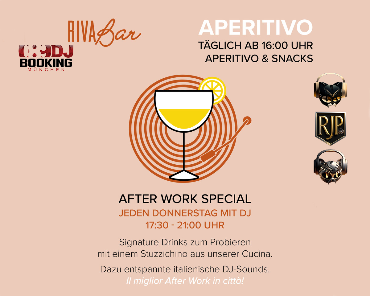 APERITIVO ITALIANO – THE AFTER WORK SPECIAL event poster