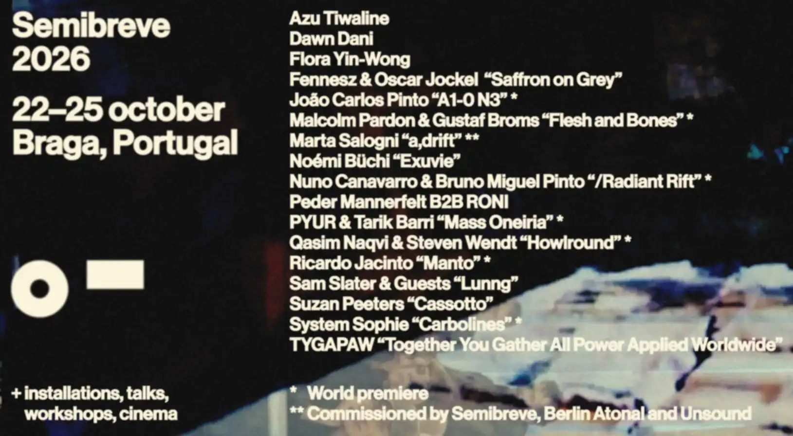 Semibreve event poster