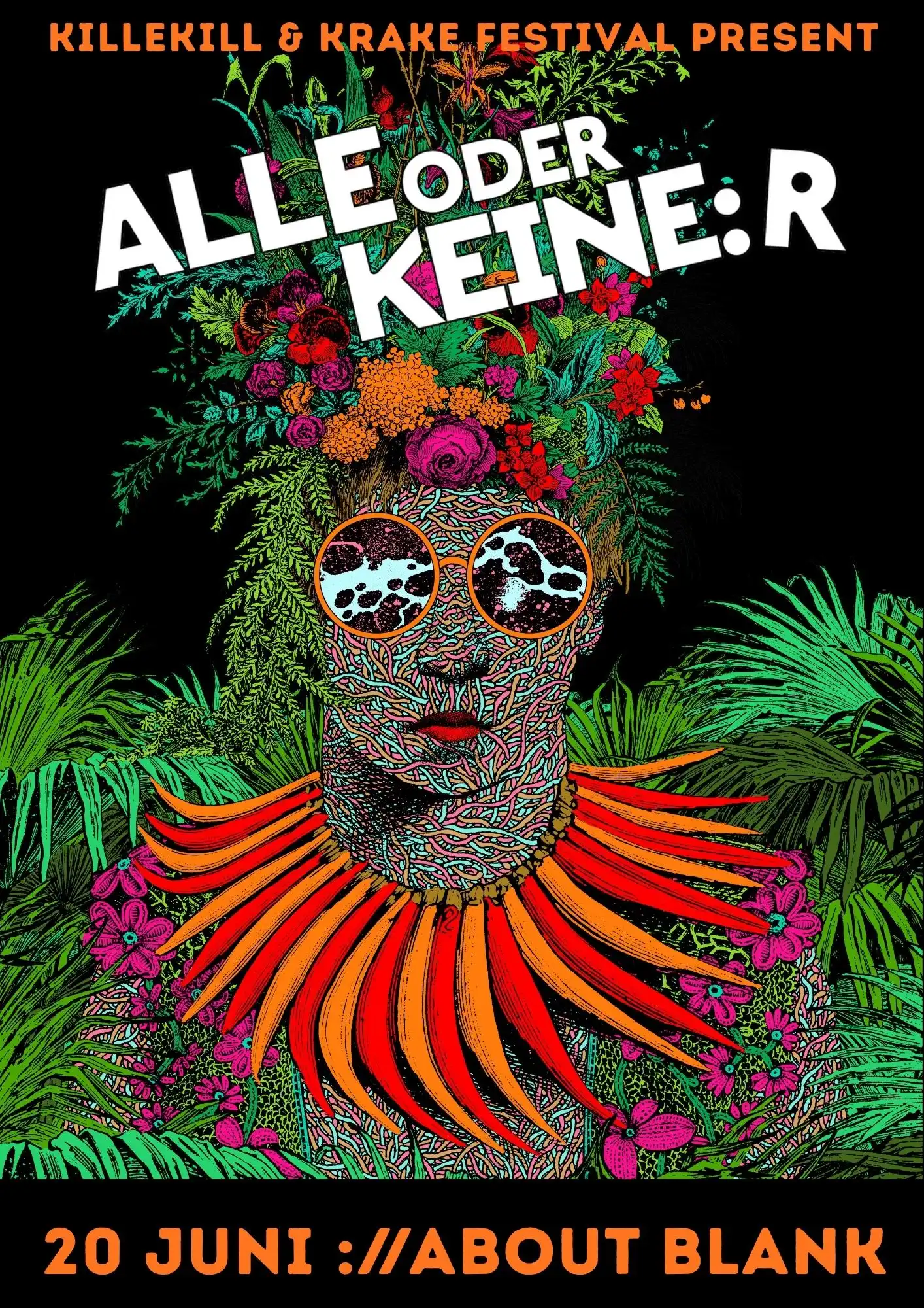 Killekill & Krake Festival present: ALLE ODER KEINE:R event poster
