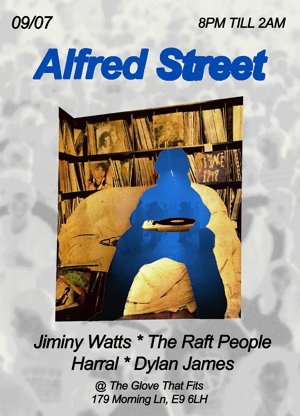 Alfred Street Launch Party event poster