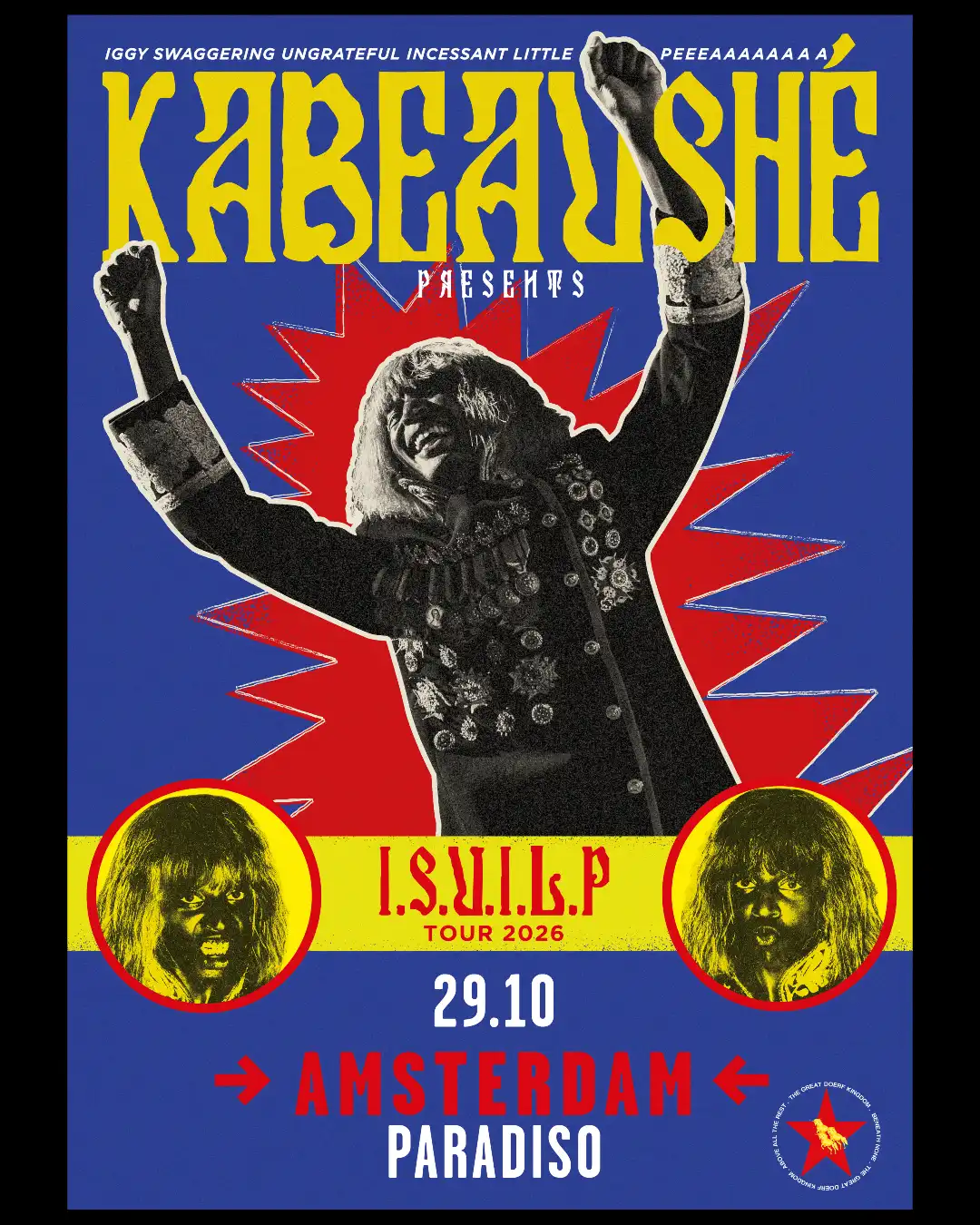 I.S.U.I.L.P TOUR 26 event poster