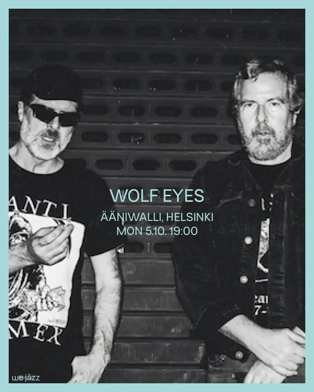 Wolf Eyes event poster