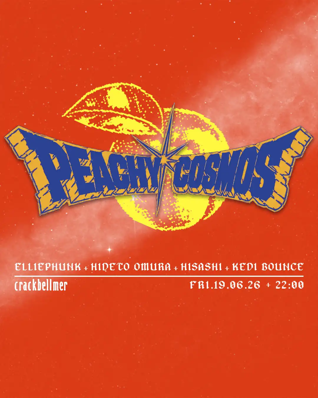 Peachy Cosmos Vol.18 event poster