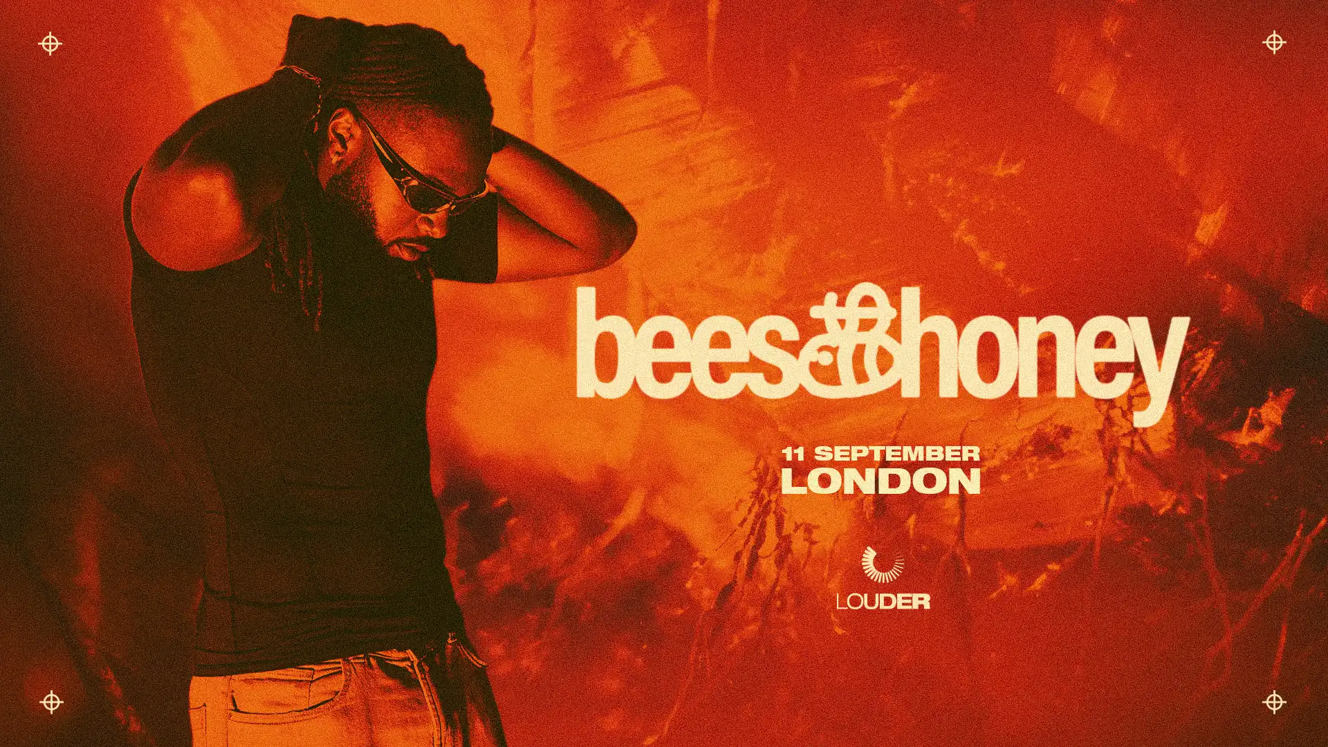 bees & honey event poster