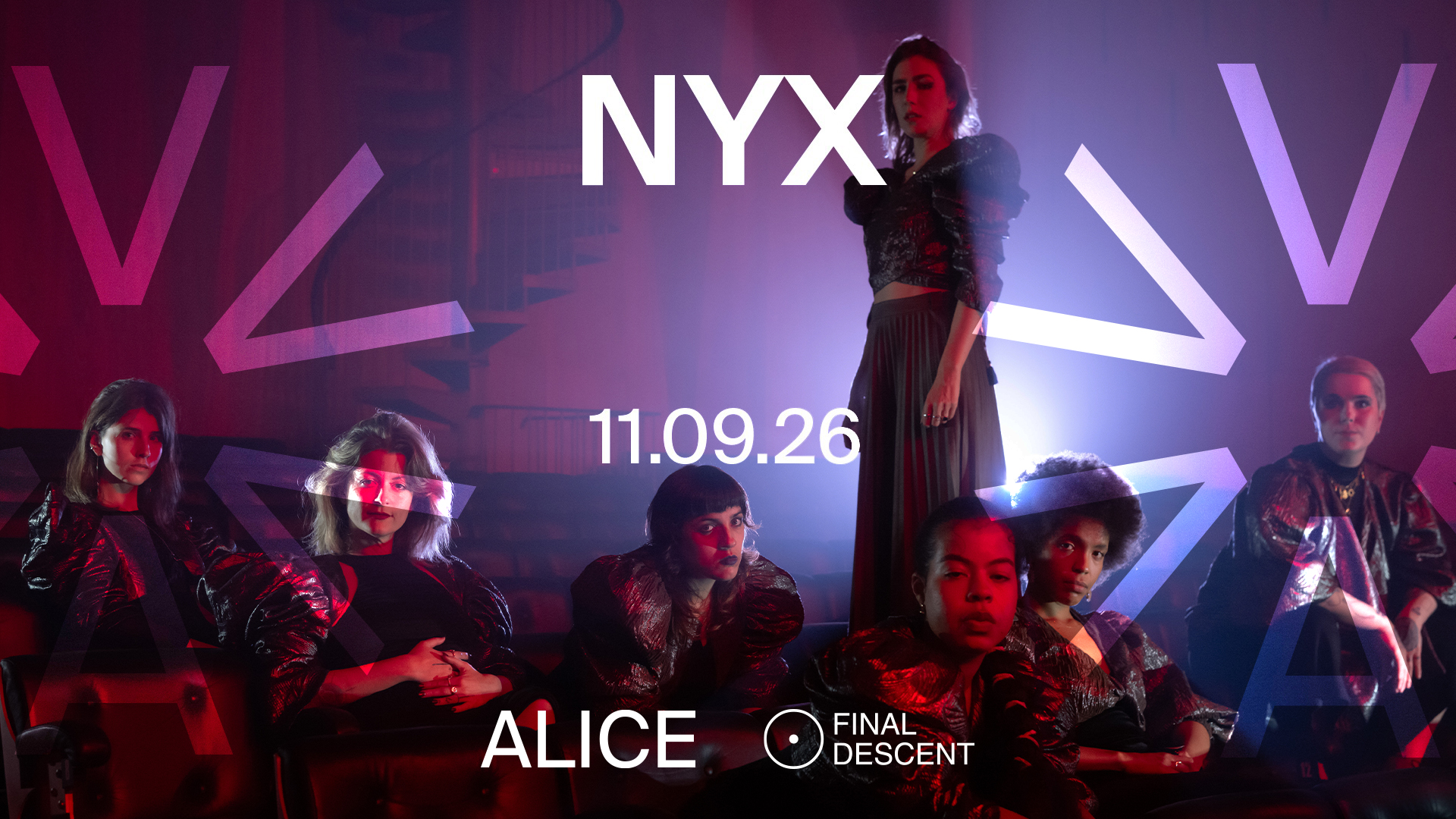 NYX (UK) event poster