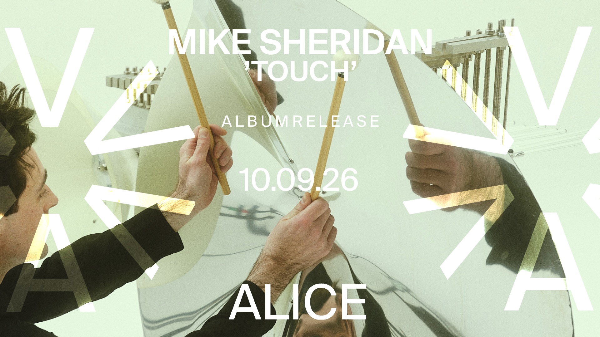 Mike Sheridan 'Touch' album release event poster