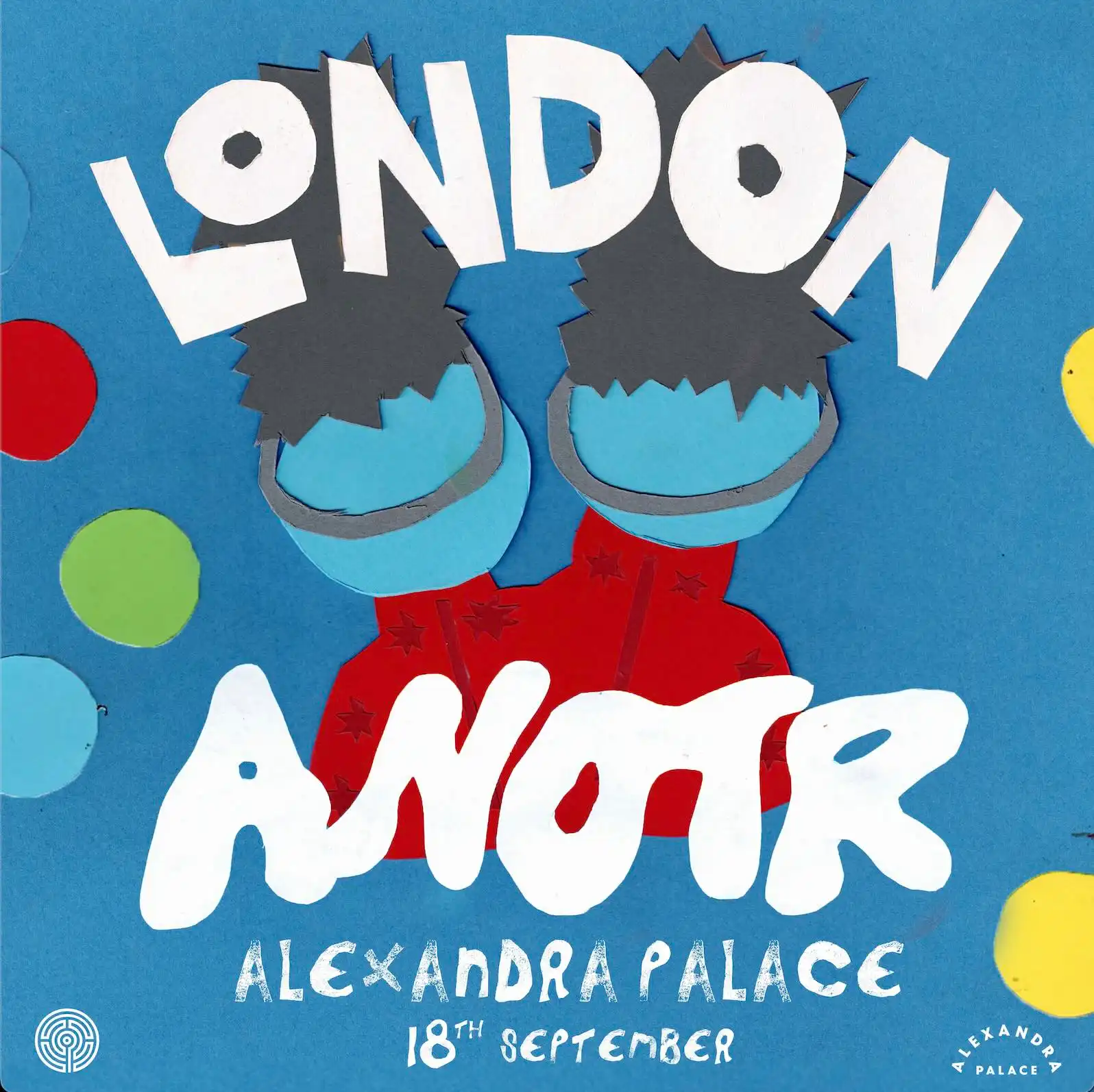 ANOTR at Ally Pally event poster