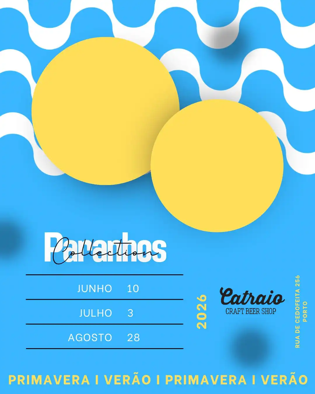 Paranhos Collection event poster