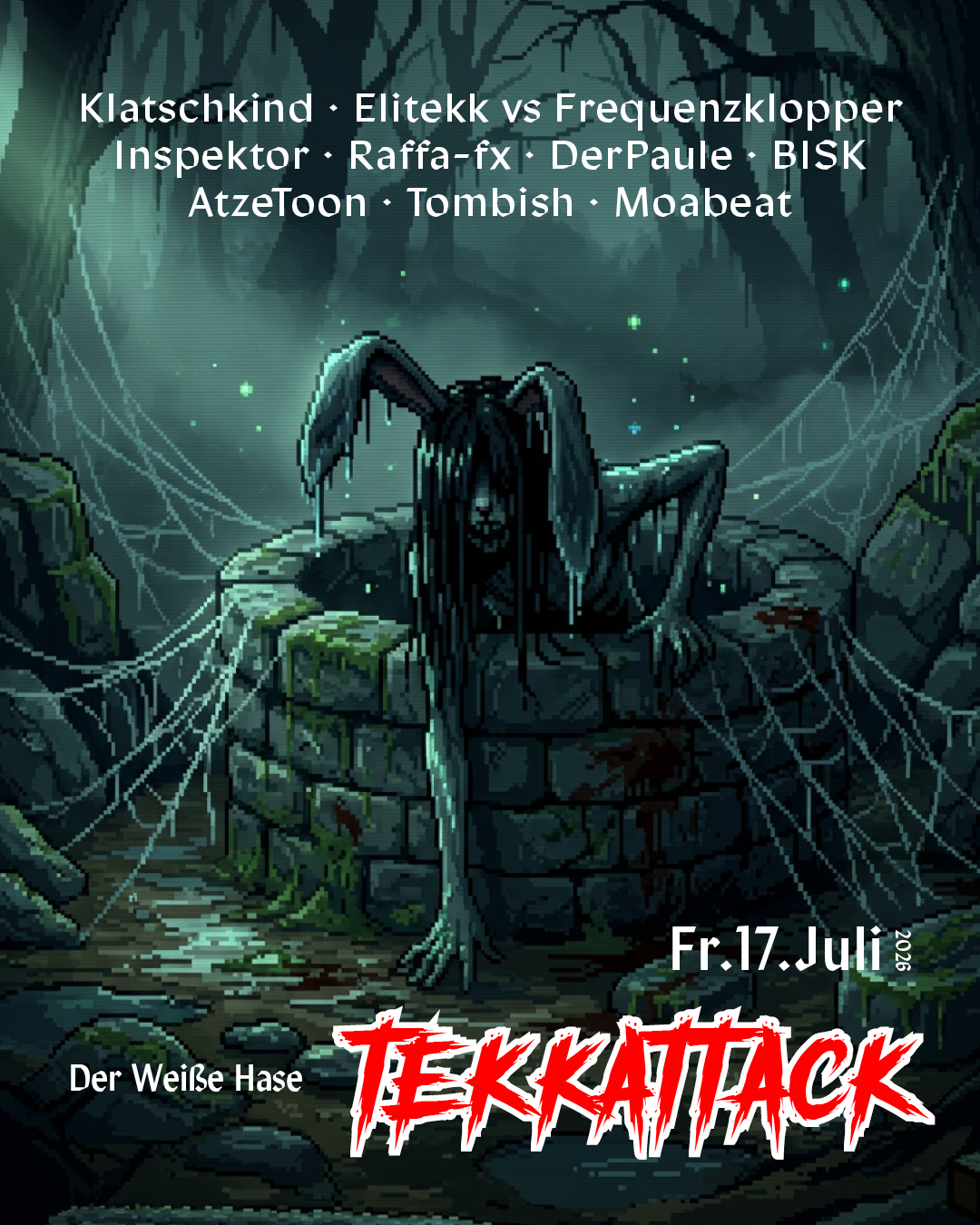 TeKK Attack event poster