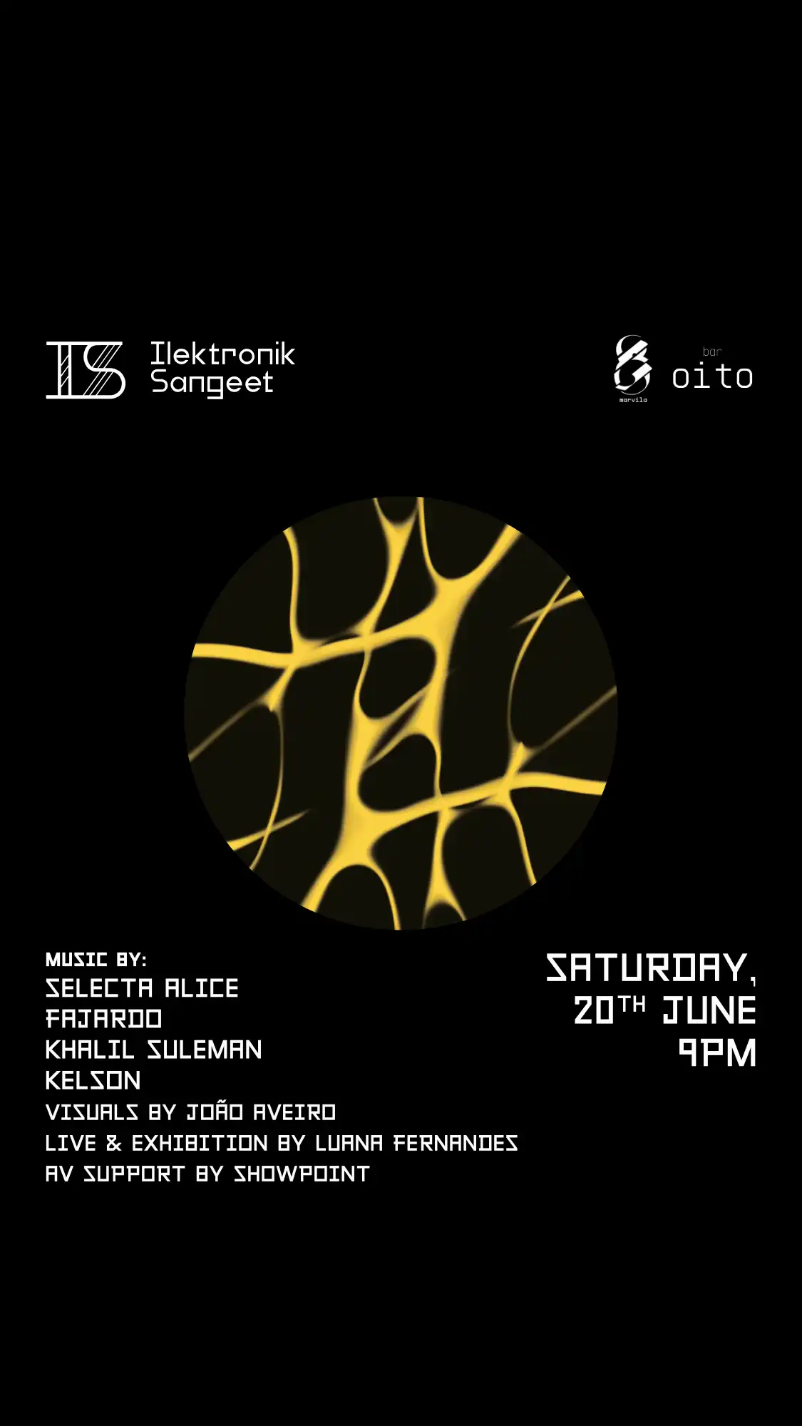 Ilektronik Sangeet at 8Marvila (Free Party) event poster