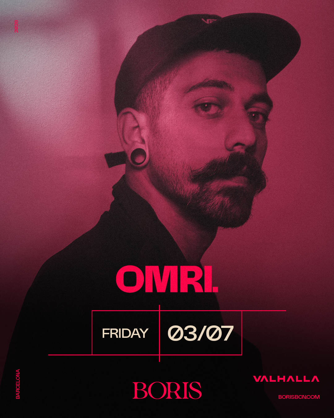 Valhalla pres. OMRI, Rivellino & Andrea Castells - LAST SPOTS event poster