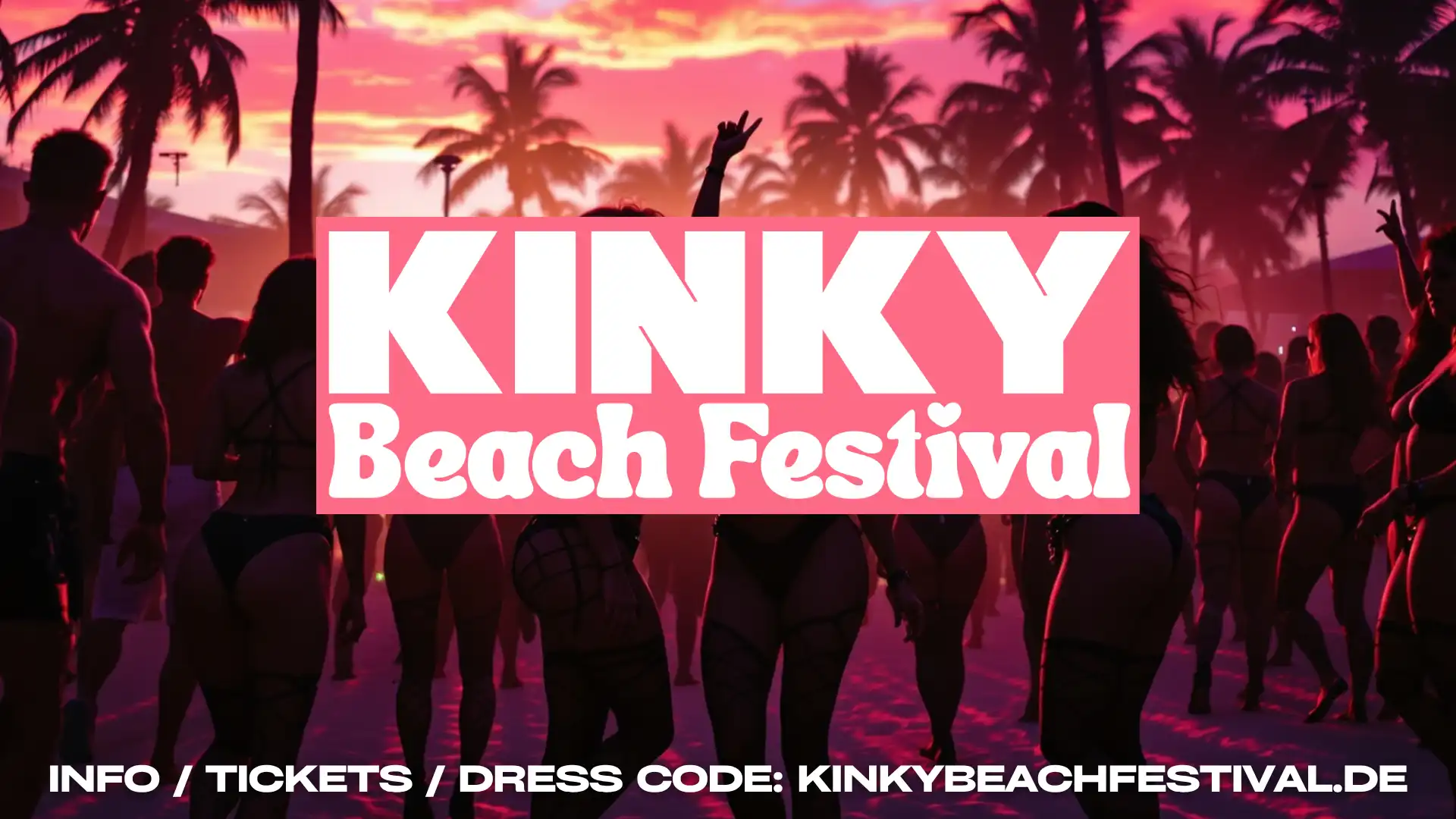 Kinky Beach Festival event poster
