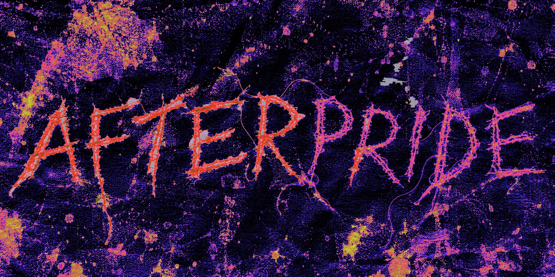 AFTERPRIDE event poster