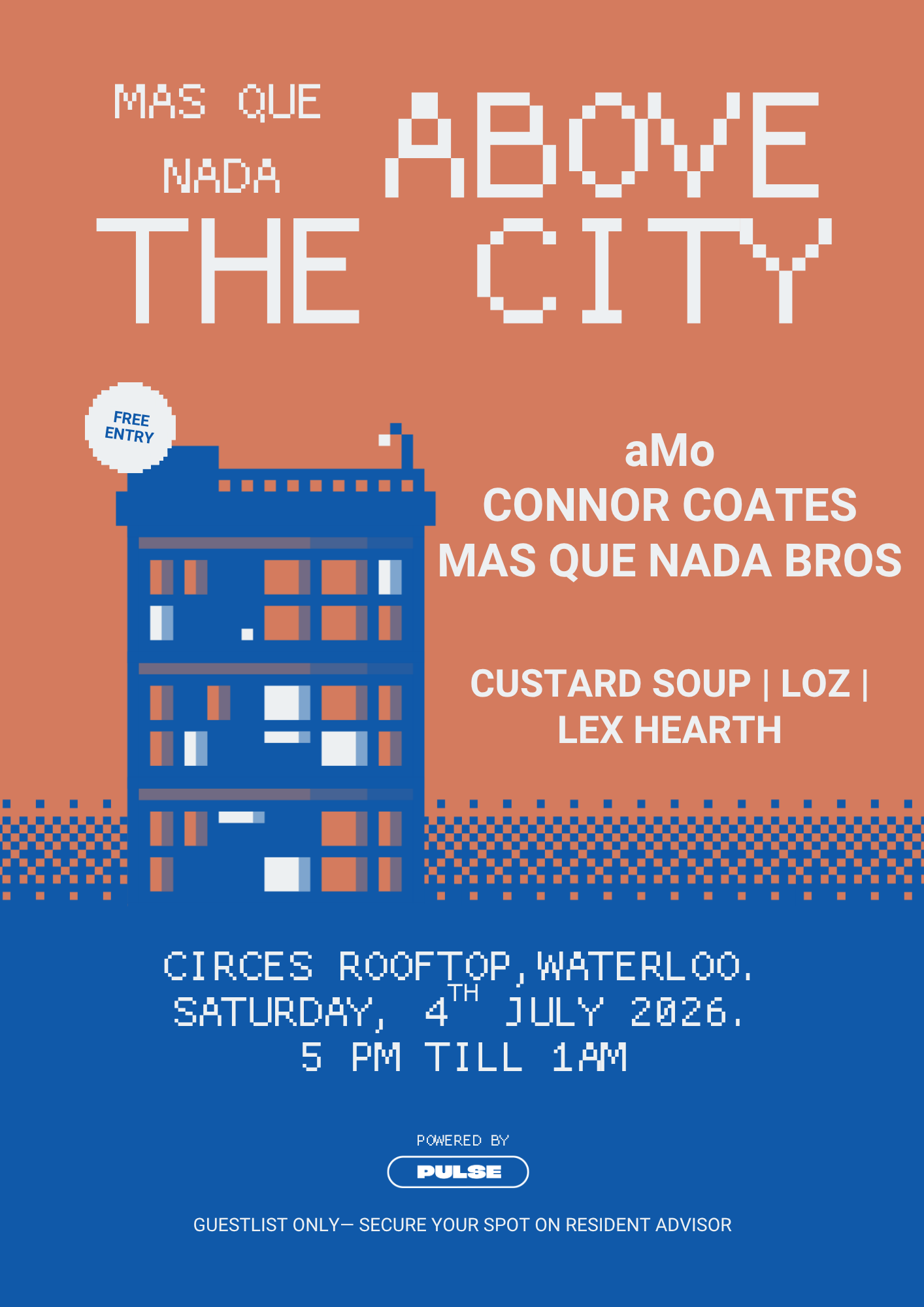 Above The City event poster