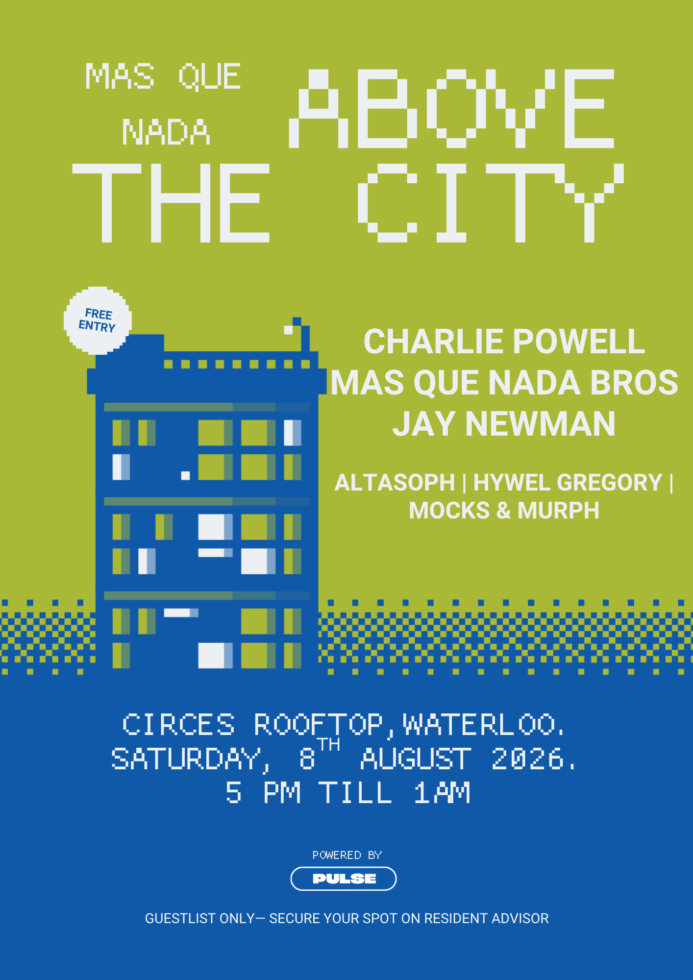 Above The City event poster