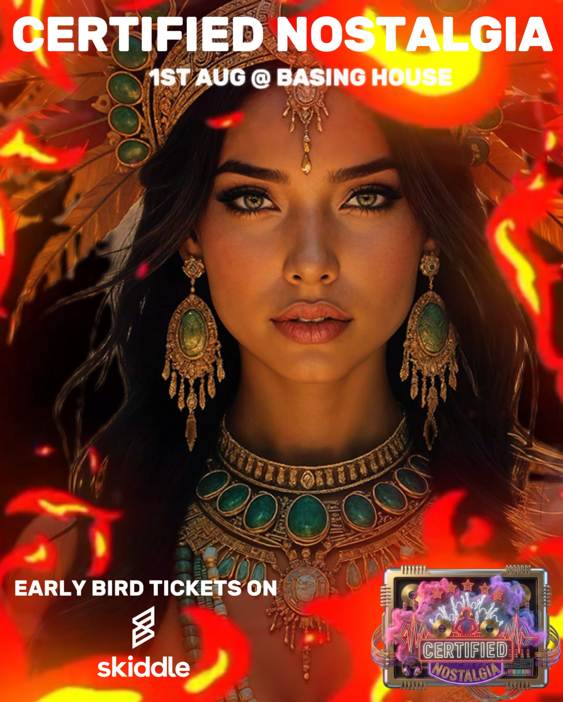 Certified Nostalgia vol 2 event poster