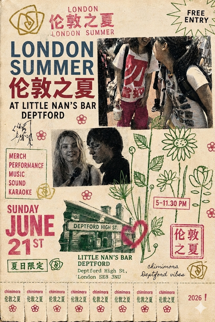 London Summer 伦敦之夏 event poster