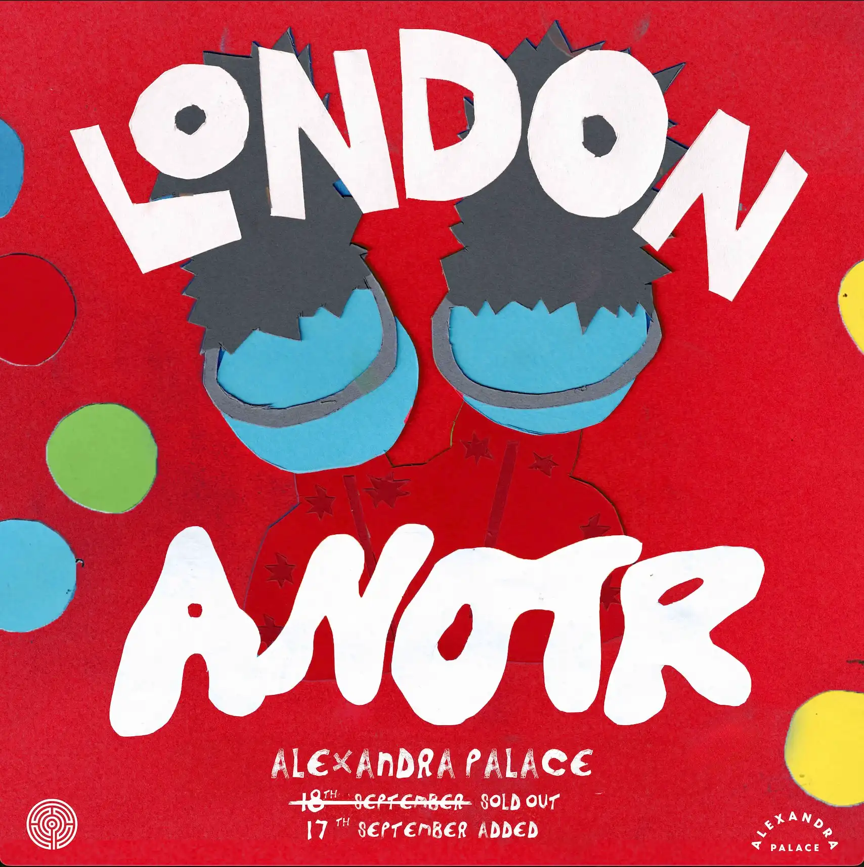 ANOTR at Ally Pally event poster