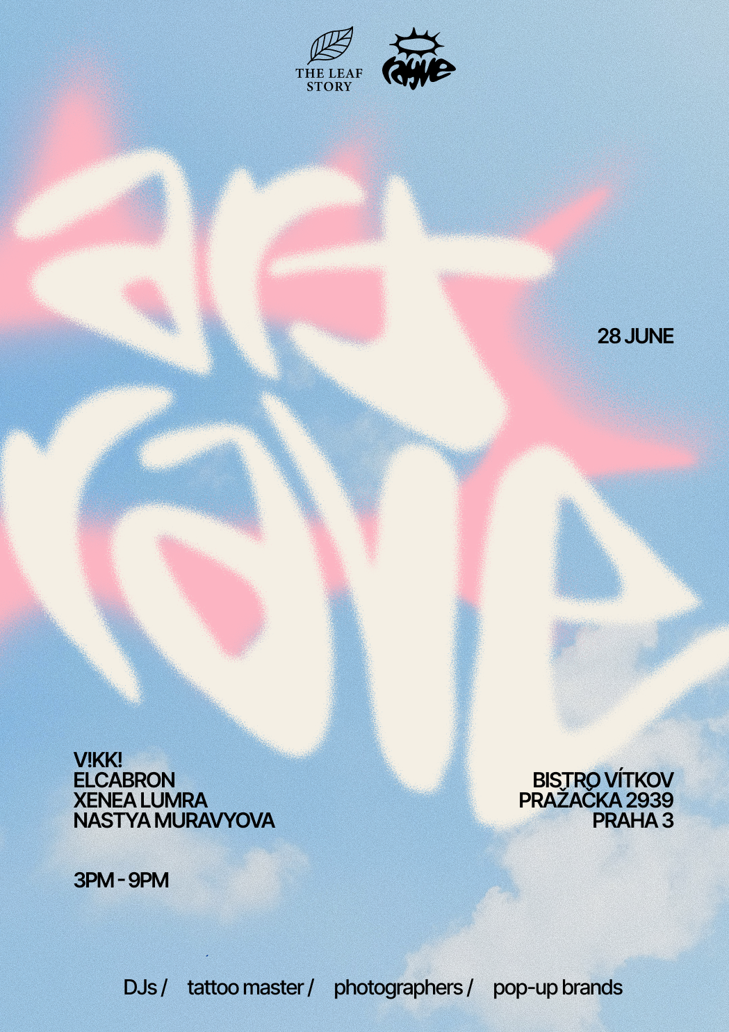 ART RAVE event poster