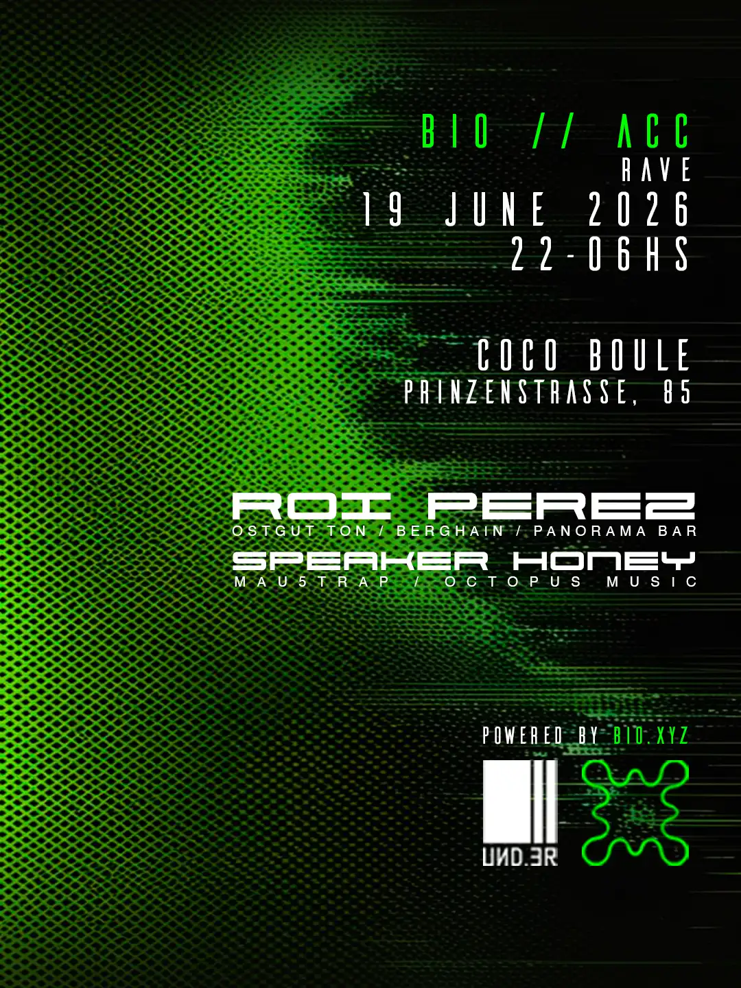 BIO//ACC Berlin 2026 event poster