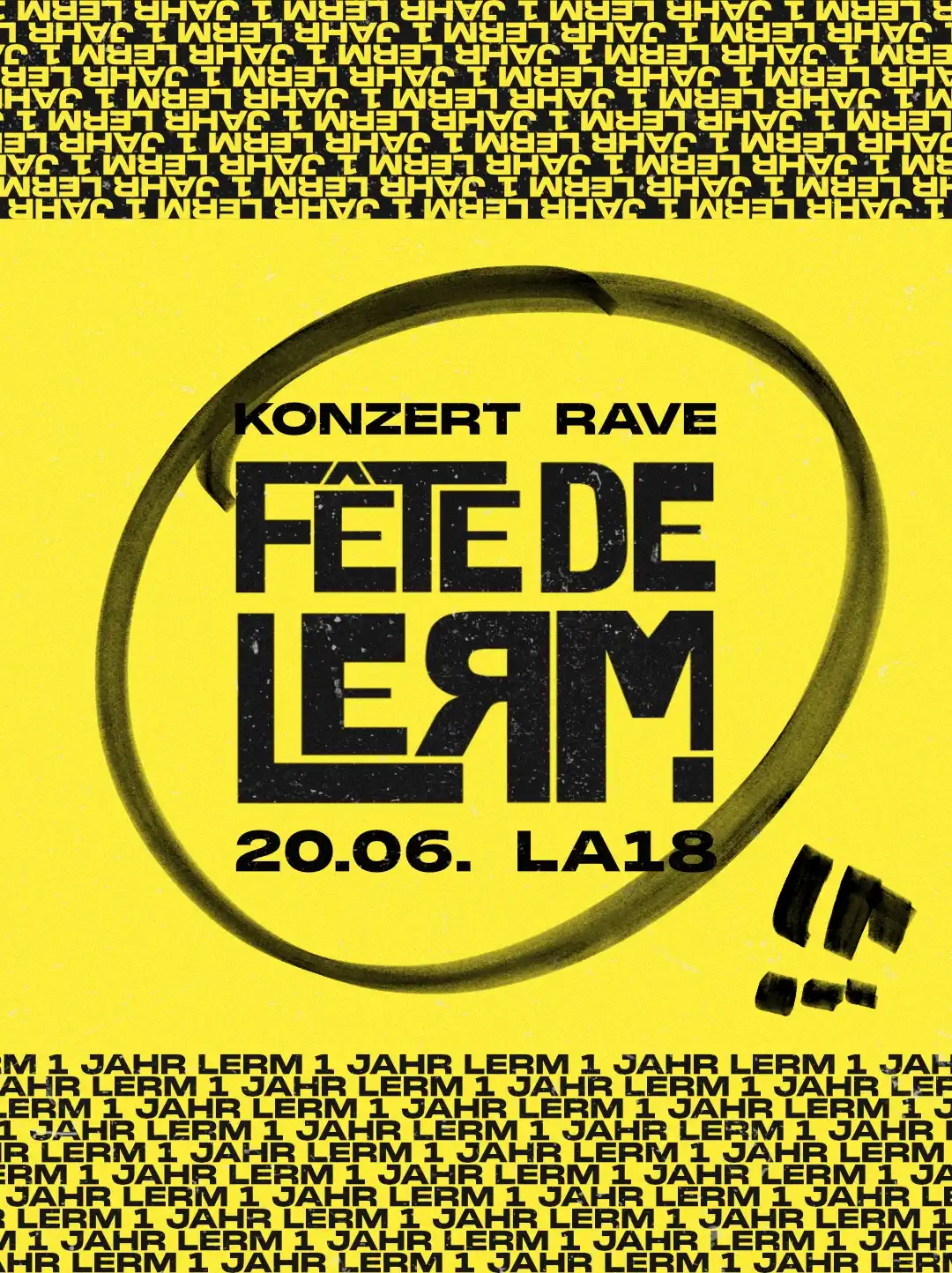 Fête de LERM event poster
