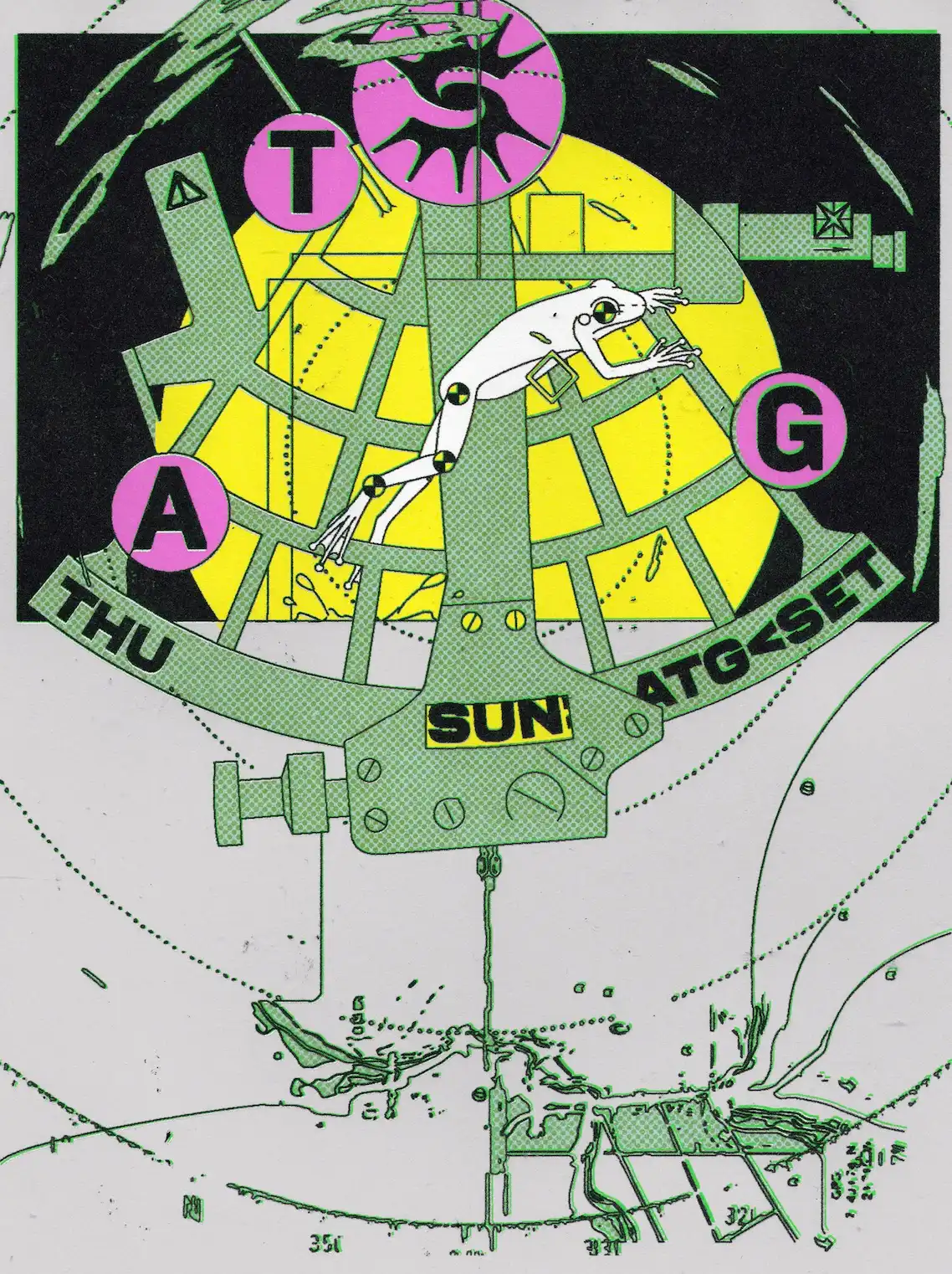 SUN > ATG < SET: Regulator, IVO, Refrig event poster