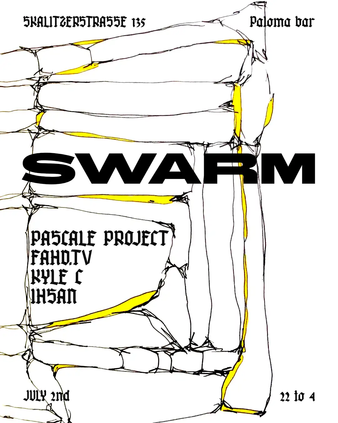 SWARM event poster